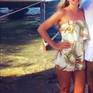 ShowPo Hawaiian Flower Romper